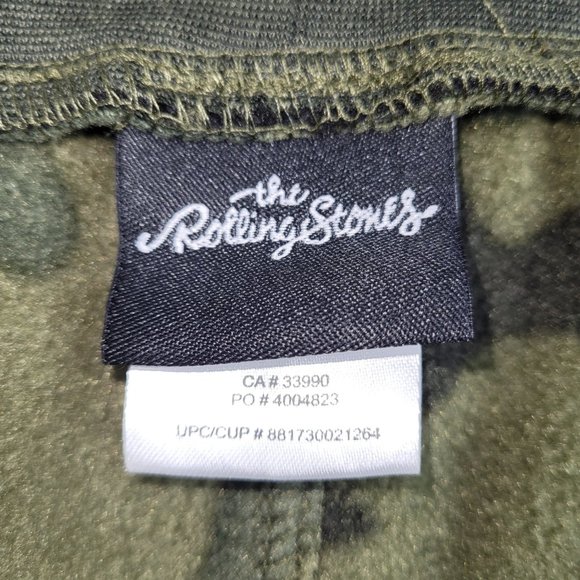 Rolling Stones Camouflage Jogging Gym Pants Men's size XL - Picture 3 of 4